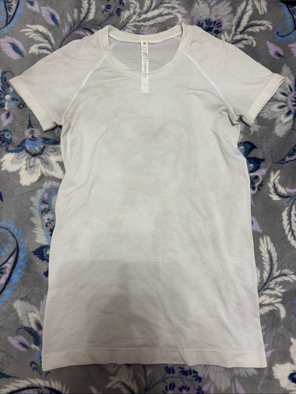 Lululemon white waist length swiftly tech